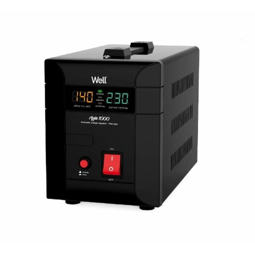 Stabilizator automat de tensiune Agile 1000VA/700W Well
