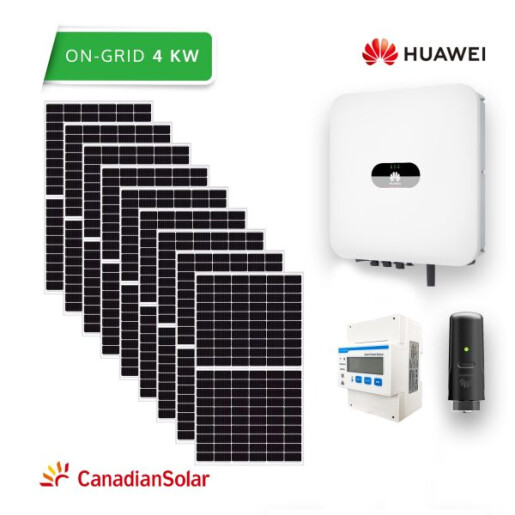 Sistem Fotovoltaic Canadian Solar + Huawei 4 kW Trifazat