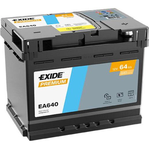 Baterie Auto EXIDE PREMIUM 64 Ah