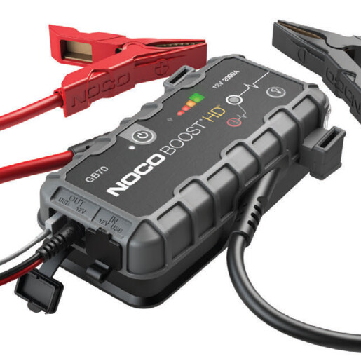 Robot Pornire Auto, Jump Starter Auto 12V Portabil, Curent Pornire 2000A Litiu-Ion, Noco Boost GB70
