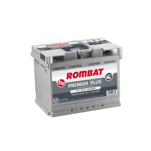 Baterie Auto ROMBAT PREMIER PLUS 65 Ah