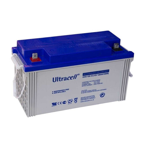 Acumulator plumb acid cu gel Ultracell 12V 120AH, terminal F11