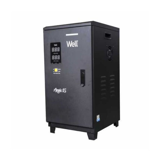 Stabilizator automat de tensiune monofazic Well Aegis 15KVA/12KW cu servo motor