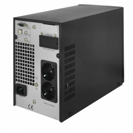 UPS 1000VA 900W Online cu Dubla Conversie Monofazat, Management si Ecran LCD, Include 2x Acumulator 12V 9Ah, TED Electric TED003973