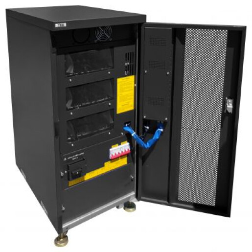 UPS 20KVA 18KW Online cu Dubla Conversie Trifazat 3/3, Management si Ecran LCD, Utilizeaza 30x Acumulator 12V 9Ah, TED Electric TED002013