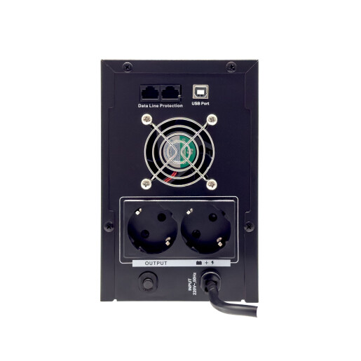 UPS 2100VA 1200W cu Stabilizator si Management, 2x Schuko, Ecran LCD si 2x Acumulator 12V 9Ah, TED Electric TED004659