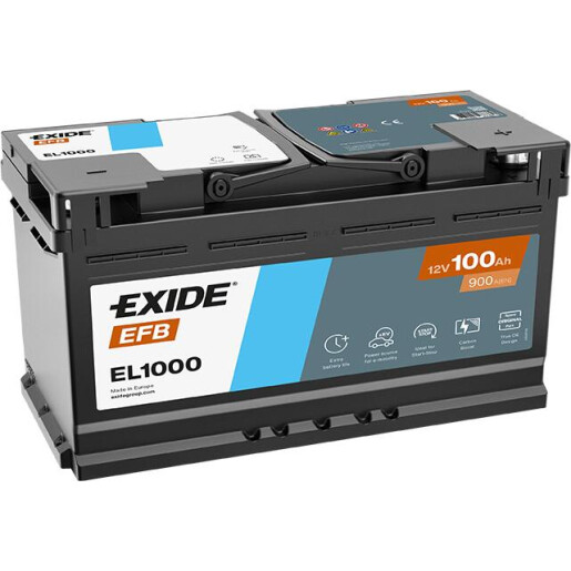 Baterie Auto EXIDE EFB 100 Ah
