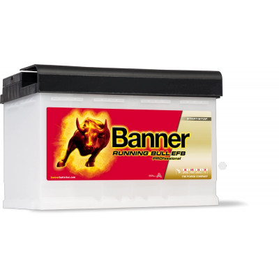 Baterie Auto BANNER RUNNING BULL EFB PROfessional 75 Ah