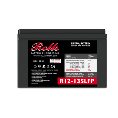Acumulator Tractiune Rolls 12V 135Ah