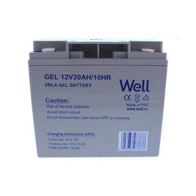 Acumulator plumb acid cu gel 12V 20Ah Well