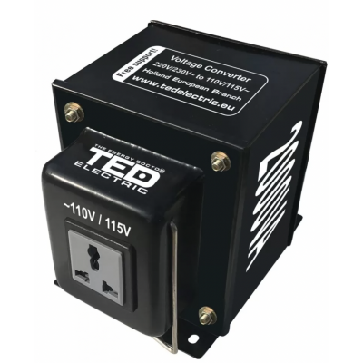 Transformator 230-220V la 110-115V 2000VA TED110-2000VA