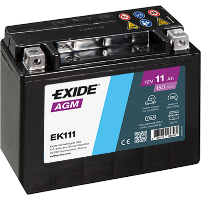 Acumulator EXIDE AGM 11AH EK111