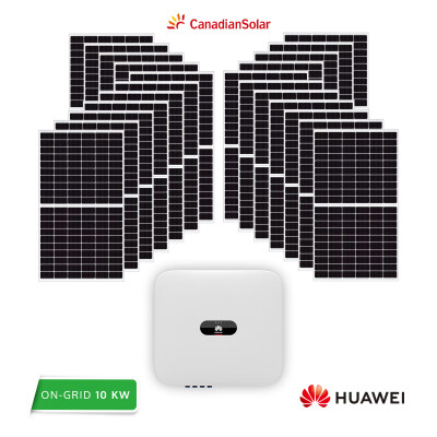 Sistem Fotovoltaic Canadian Solar + Huawei 10 kW Trifazat