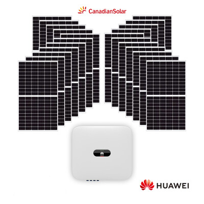 Sistem Fotovoltaic Canadian Solar + Huawei 50 kW Trifazat