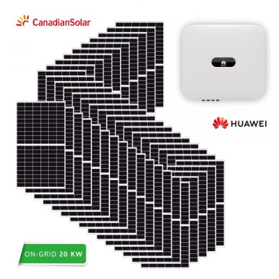 Sistem Fotovoltaic Canadian Solar + Huawei 20 kW Trifazat