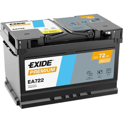 Baterie Auto EXIDE PREMIUM 72 Ah
