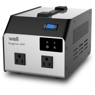 Convertor tensiune 220V -> 110V 1000VA 2 iesiri Well