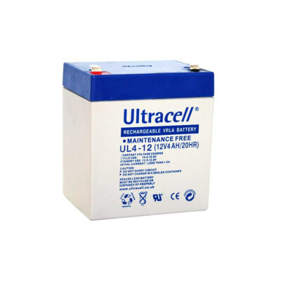 Acumulator plumb acid Ultracell 12V 4Ah, terminal F1