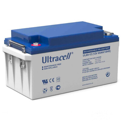Acumulator plumb acid Ultracell 12V 65Ah, terminal F10