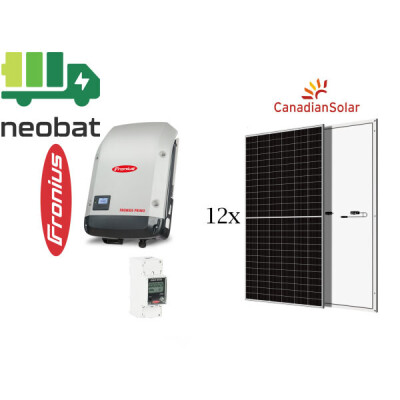 Sistem Fotovoltaic Canadian Solar + Fronius 5 kW Monofazat