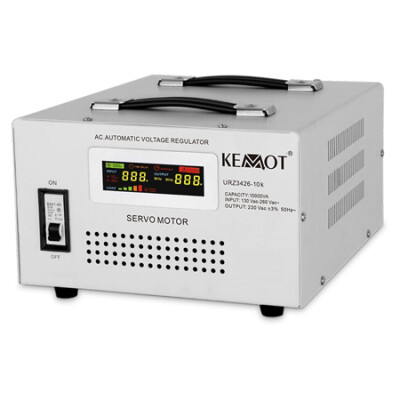 STABILIZATOR TENSIUNE SERVOMOTOR 10KVA KEMOT 