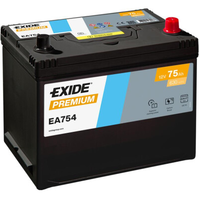 Baterie Auto EXIDE PREMIUM 75 Ah ASIA