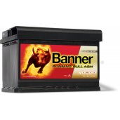 Baterie Auto BANNER RUNNING BULL AGM 70 Ah