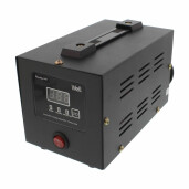 Stabilizator automat de tensiune cu releu 500VA/300W, negru Well.