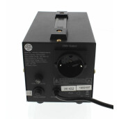 Stabilizator automat de tensiune cu releu 500VA/300W, negru Well.