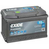 Baterie Auto EXIDE PREMIUM 72 Ah