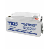 Acumulator stationar VRLA 12V 67Ah GEL M6 TED Electric TED1267