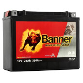 Baterie Moto Banner BULL AGM 12V 21Ah