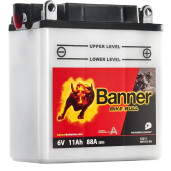 Baterie Moto Banner BULL 6V 11Ah