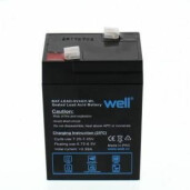 Acumulator plumb acid 6V 4AH, Well