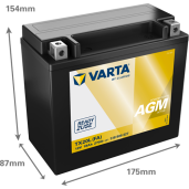 Acumulator Moto VARTA Powersports AGM Active 18 Ah