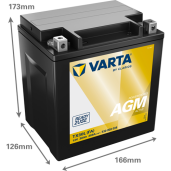 Acumulator Moto VARTA Powersports AGM Active 30 Ah