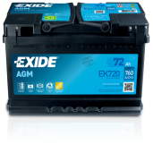Baterie Auto EXIDE AGM 72 Ah