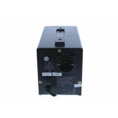 Stabilizator automat de tensiune cu releu 500VA/300W, negru Well