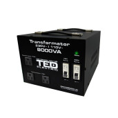 Transformator de la 220V la 110V 8000VA / 6400W cu carcasa TED Electric