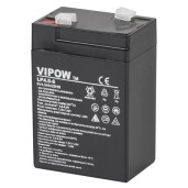 Acumulator gel plumb Vipow 6 V / 4.5 Ah