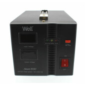 Stabilizator automat de tensiune cu servo motor Secure 1000VA/600W, Well