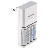 Incarcator Eneloop SMART ECO, include 4 x AA R6 2000mAh, K-KJ55MCD40E
