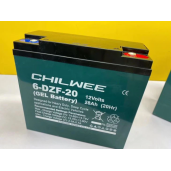 Baterie semitractiune Deep Cycle Chilwee 6-DZM-20, 12V 20Ah GEL
