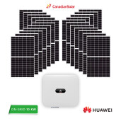 Sistem Fotovoltaic Canadian Solar + Huawei 10 kW Trifazat
