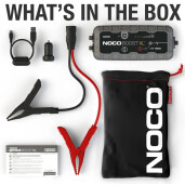 Robot Pornire Auto, Jump Starter Auto 12V Portabil, Curent Pornire 1500A Litiu-Ion, Noco Boost GB50