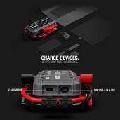 Robot Pornire Auto, Jump Starter Auto 12V Portabil, Curent Pornire 2500A Litiu-Ion, Noco Boost GBX75