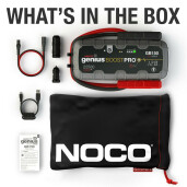 Robot Pornire Auto, Jump Starter Auto 12V Portabil, Curent Pornire 3000A Litiu-Ion, Noco Boost GB150