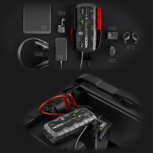 Robot Pornire Auto, Jump Starter Auto 12V Portabil, Curent Pornire 3000A Litiu-Ion, Noco Boost GB150