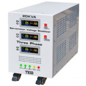 Stabilizator trifazat 20KVA 16KW cu ServoMotor si sinusoidala pura + ecran LCD cu valorile tensiunii, TED Electric TED000118
