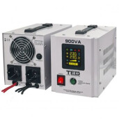 UPS Pentru Centrala, Sursa Curent Centrala 900VA 500W cu Ecran LCD si Sinusoidala Pura, Utilizeaza Baterie 12V, Ted Electric TED000361